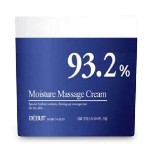 데뷰 93.2% 모이스처 마사지크림 500ml x 2개 대용량 마사지 클렌징 크림