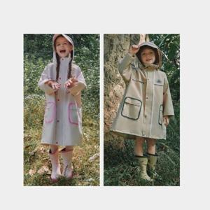 LEMONKID 레몬키드 어린이 레인 매직코트 비를 맞으면 그림이 나타나는 매직우비