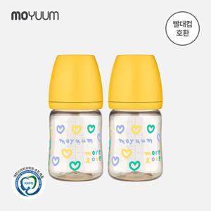 [모윰] PPSU 올인원 젖병 170ml 2팩 - 모어러브 에디션