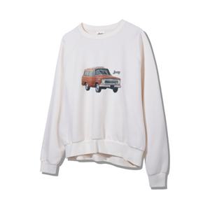 [지프]JP1TSF847 여성전용 왜고니어 JEEP CAR 그래픽 맨투맨 202