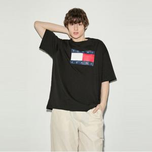 [공식][타미진스]스케이터 플래그 티셔츠(T32E1TTO05TMT2BDS)
