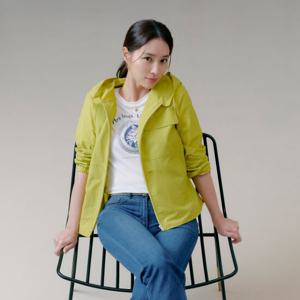 [크로커다일레이디] 나일론 코튼 혼방 허리 스트링 점퍼 CLDMJP212