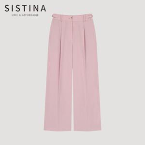 [SISTINA] 인기 버클 와이드 셋업 팬츠_AWSSLO21040_PI