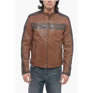 디젤 가죽 자켓 A06347 0PDAS 79R Brown