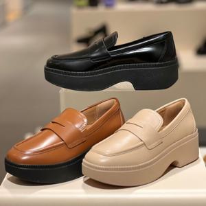 핏플랍24FW F-루마 레더 데미-웨지 여성 페니 로퍼 FFSO4F070 3종택일