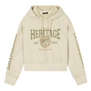 [버커루]여성 루즈핏 HERITAGE 아트웍 후드 TS (B243TS530P)