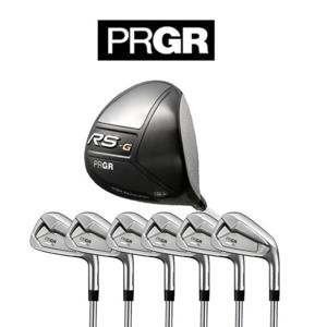 PRGR RS-G 고반발 남성드라이버 10.5도R + 02 6아이언세트(샤프
