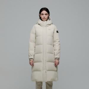 N244WDW860 여성 카이만 롱기장 구스다운 L BEIGE