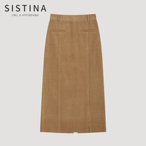 [SISTINA] 인기 코듀로이 H라인 스커트_AWWSKO41050_CA