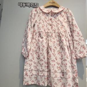 치크 DP01 꽃나염 핀턱 원피스 CKOW2513G