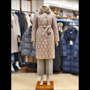 BCBG 세이브존02 퍼 카라 구스다운 점퍼 B4DAF822