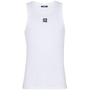 발망 민소매 티셔츠 EH1EB003BC87 GAB White