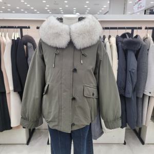 [온앤온]사가폭스퍼 구스다운 야상점퍼 njp4wmb080