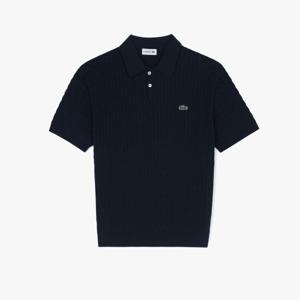 라코스테 공식 남성 케이블 반팔 스웨터 폴로 PH268E-55G 166