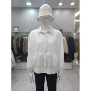 [스테파니] 세이브존05 니트 배색 셔츠1 A25SH5109WH