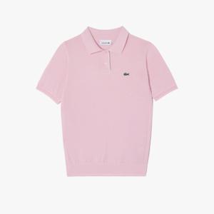 라코스테 공식 여성 베이직 반팔 폴로 스웨터 AH912E-55GF T03