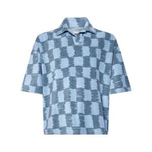 본사이 폴로 티셔츠 SS25TS007001 BLU Blue