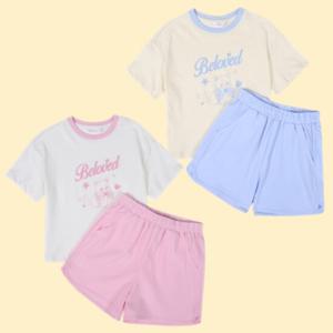 [로엠걸즈(아동)]데일리티셔츠바지상하세트RGSM2531C