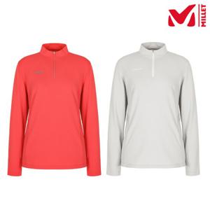 [밀레]여성 LD 써밋 S1 메쉬 긴팔 집업 티셔츠_MXUST520
