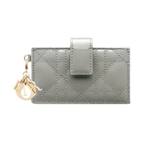 [내일도착]디올 LADY DIOR 5-포켓 카드 지갑 S0074OVRB_M41G
