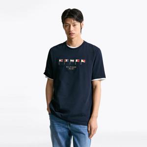 [공식][타미힐피거] 멀티 플래그 티셔츠 (T12F1TPO640MT1DW5)