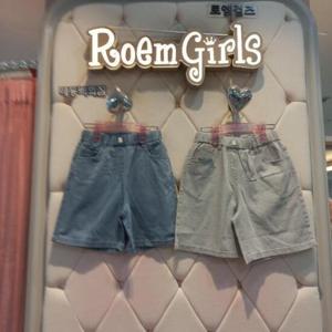 로엠걸즈 DP01 4부데님팬츠 RGTJ2642C