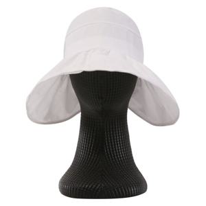 샵앤) UV 국산 여성 자외선 차단 돌돌이 썬캡 모자 KM-WH-0589-화이트
