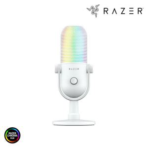레이저코리아 Seiren V3 Chroma White 세이렌 V3 크로마 화이트 RGB 스트리밍 콘덴서 USB 마이크
