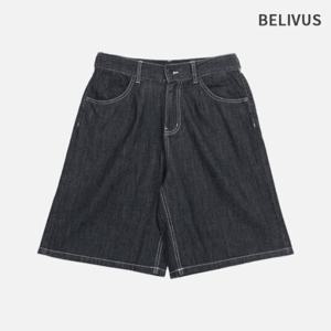 빌리버스 남자 반바지 버뮤다 생지 청바지 BWS075