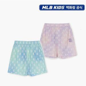 MLB키즈 [7ASMM0153] 오로라 모노그램 5부 우븐 팬츠 2종