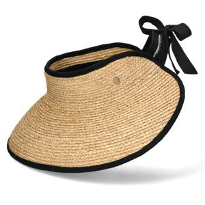 25SS 헬렌카민스키 미타 바이저 썬캡 HAT50220 NATURAL MIDNIGHT