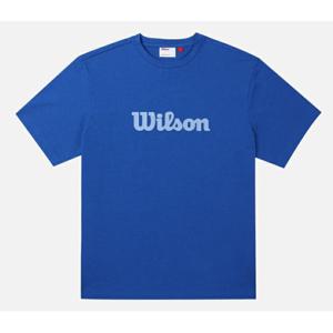 윌슨 퓨어드라이 빅로고 티셔츠 UNI B1 W251003NTS31 BLU DGN LYE NVY WHT