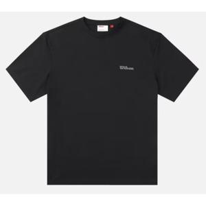 윌슨 퓨어드라이 스몰로고 티셔츠 UNI B1 W251003NTS33 BLK CHR WHT