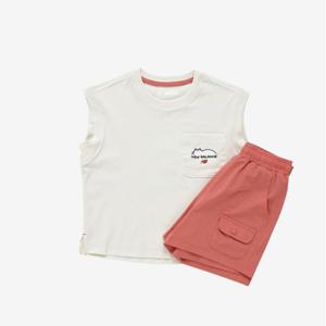 뉴발란스 KIDS 포켓 포인트 나시 셋업 B1 NK9YF2204U 25 30