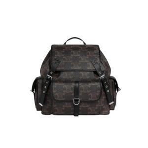 셀린느 트리옹프 캔버스 라지 백팩 XL 블랙 111812EU3-38SI