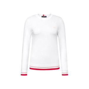 와이드앵글골프긴팔티 KQJ WWP25K91W2 TO 로고 인타샤 라운드넥 스웨터 L (White)