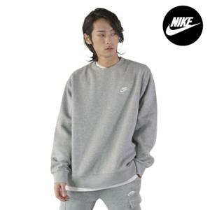 나이키 클럽 프렌치테리 맨투맨 긴팔티셔츠 그레이 BV2666-063