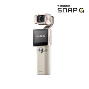 [팅크웨어] SnapG크리에이터PKG(크림스노우) 4K짐벌액션캠스냅지