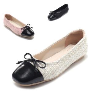 [세라]C23P406 블랙 아이보리 핑크 펌프스 1CM