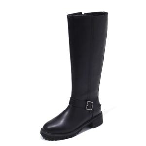 [세라]C23L402 블랙 롱부츠 4CM