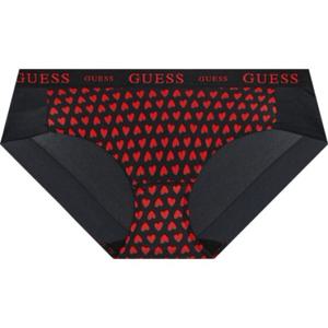 게스언더웨어_GBWBPB66BK 블랙 발렌타인 러브 하트 팬티
