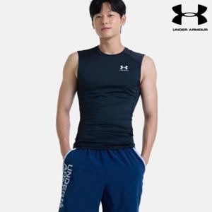 [언더아머(백)]남성 HeatGear 슬리브리스 1361522-001