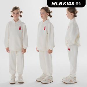 [MLB키즈]하트 피케 맨투맨세트 NY (Cream)7AS2H0144-50CRS
