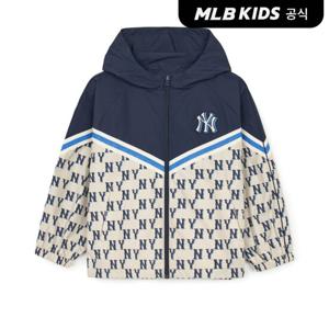 [MLB키즈]모노티브 바람막이 점퍼 NY (Navy)7AWJMT144-50NYS