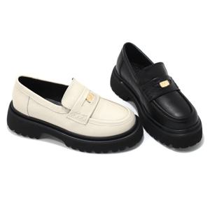 [세라]C24P007 페니로퍼 청키  블랙 4CM
