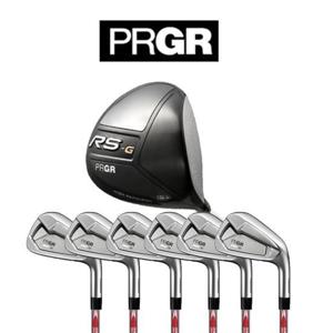 PRGR RS-G 고반발 남성드라이버 10.5도R + 02 6아이언세트 모듀