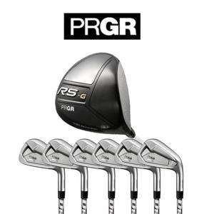PRGR RS-G 고반발 남성드라이버 10.5도R + 02 6아이언세트 디아