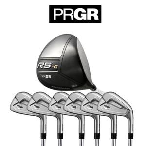 PRGR RS-G 고반발 남성 드라이버 10.5R + 01 6아이언세트 (샤프