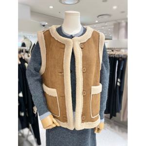 양털무스탕조끼 (FW4J3VT3140)