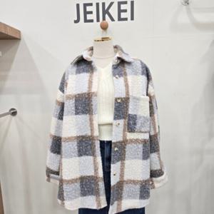 [제이케이]제이케이 빅체크 양털 남방 제킷 JODJK029B03